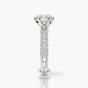 Pave Dome TRing & Classic Six 2.0ct