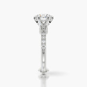 Side Stone TRing & Classic Six 2.0ct