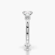 Rounded TRing & Emerald Classic 1.0ct