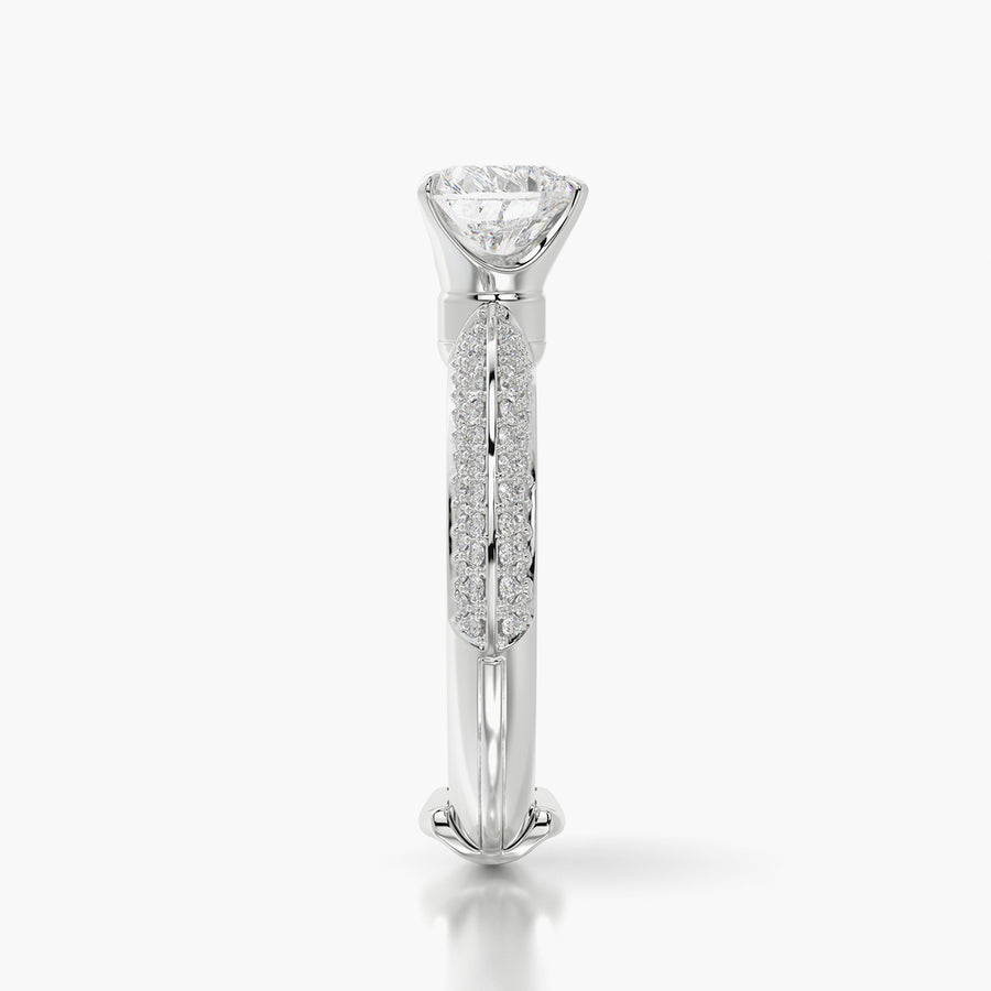 Pave TRing & Heart Fantasy 1.0ct