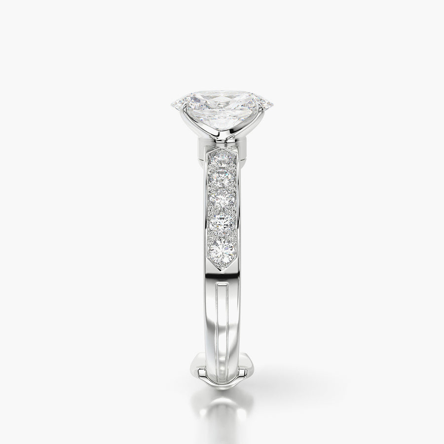 Channel Set TRing & Oval Classic 1.0ct