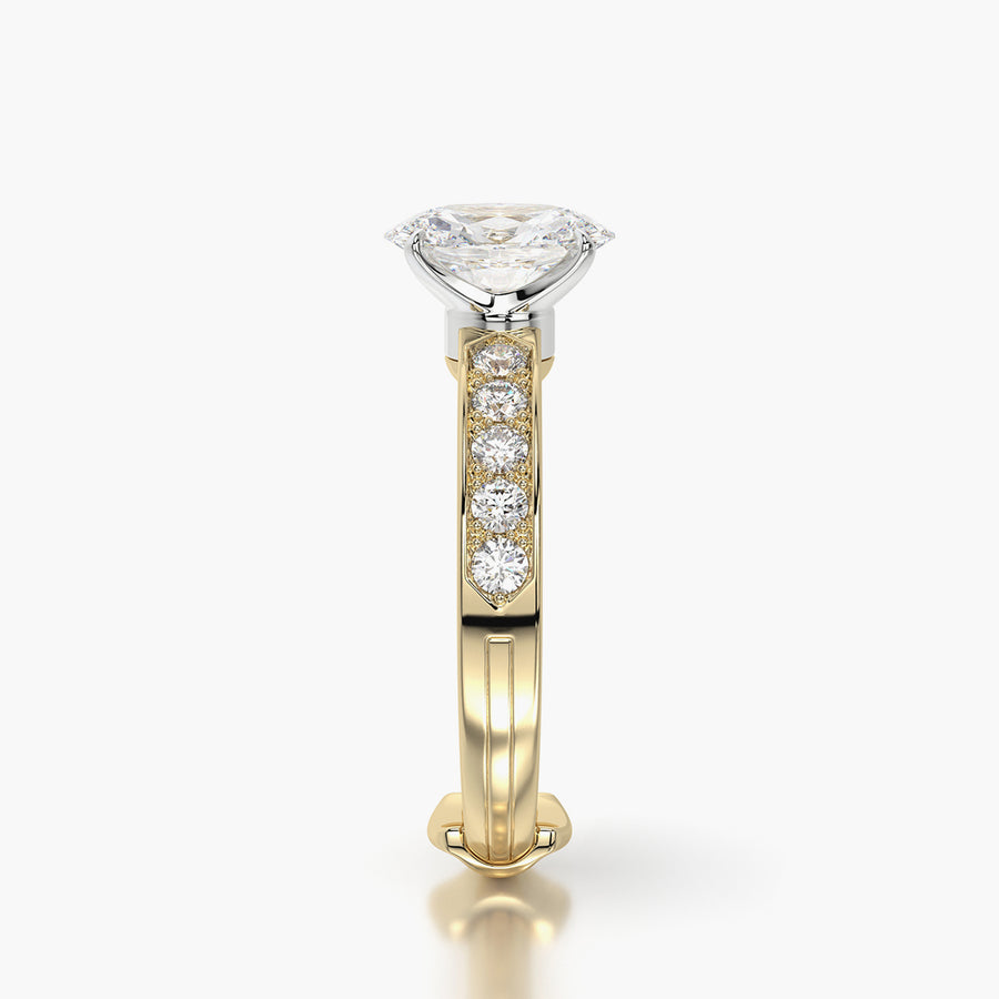 Channel Set TRing & Oval Classic 1.0ct
