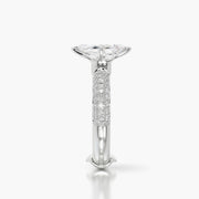 Pave Dome TRing & Marquise Fantasy 1.0ct
