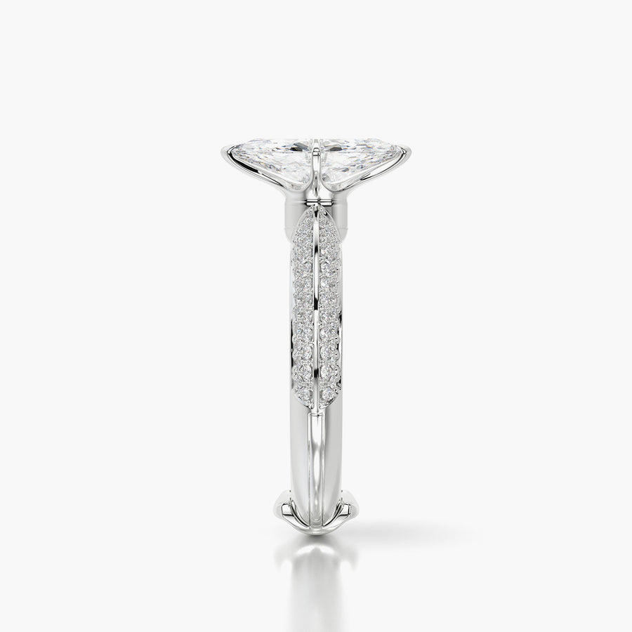 Pave TRing & Marquise Fantasy 1.0ct