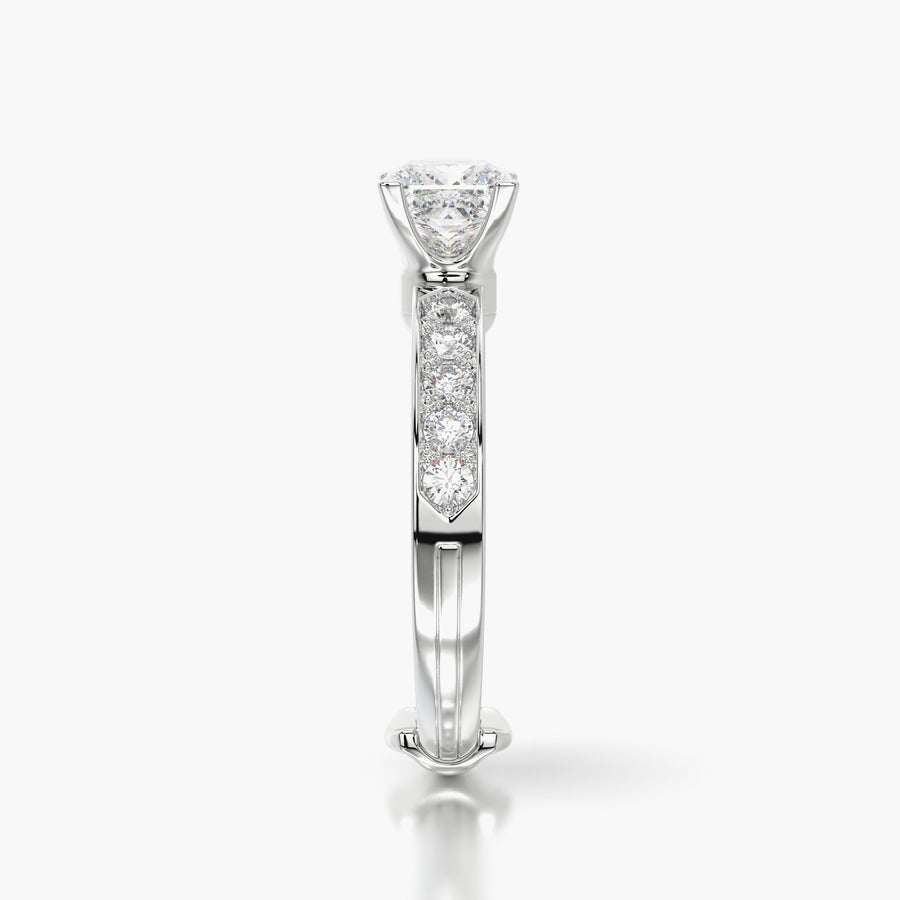 Channel Set TRing & Princess Fantasy 1.0ct