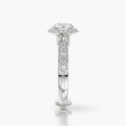 Channel Set TRing & Round Halo 1.0ct
