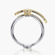 Rounded TRing & Charm Cross