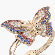 Classic TRing & Charm Butterfly