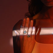 Classic TRing & Charm Dancing Diamond