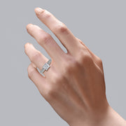 Pave TRing & Princess Fantasy 1.0ct