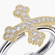 Rounded TRing & Charm Cross