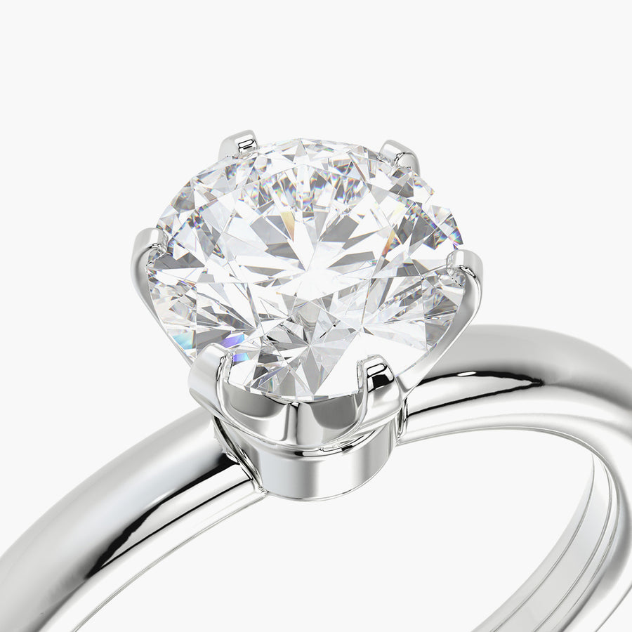Rounded TRing & Classic Six 1.0ct
