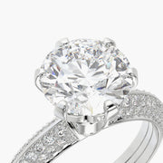 Pave TRing & Classic Six 2.0ct