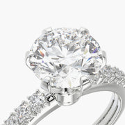 Side Stone TRing & Classic Six 2.0ct