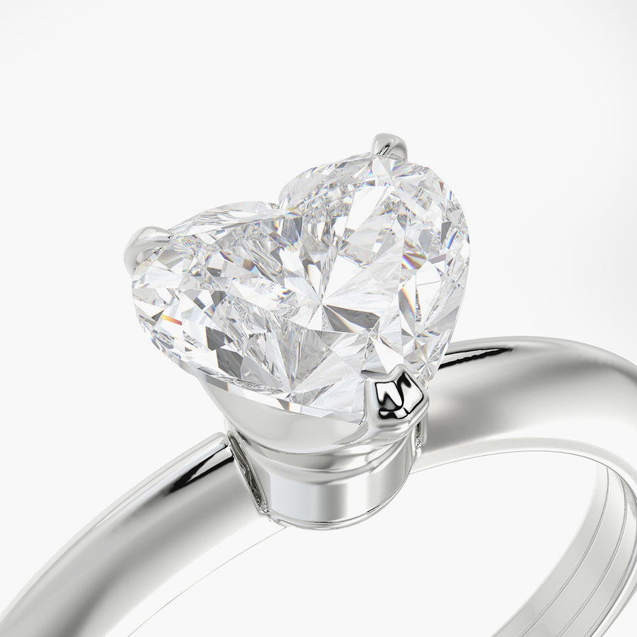 Classic TRing & Heart Fantasy 1.0ct