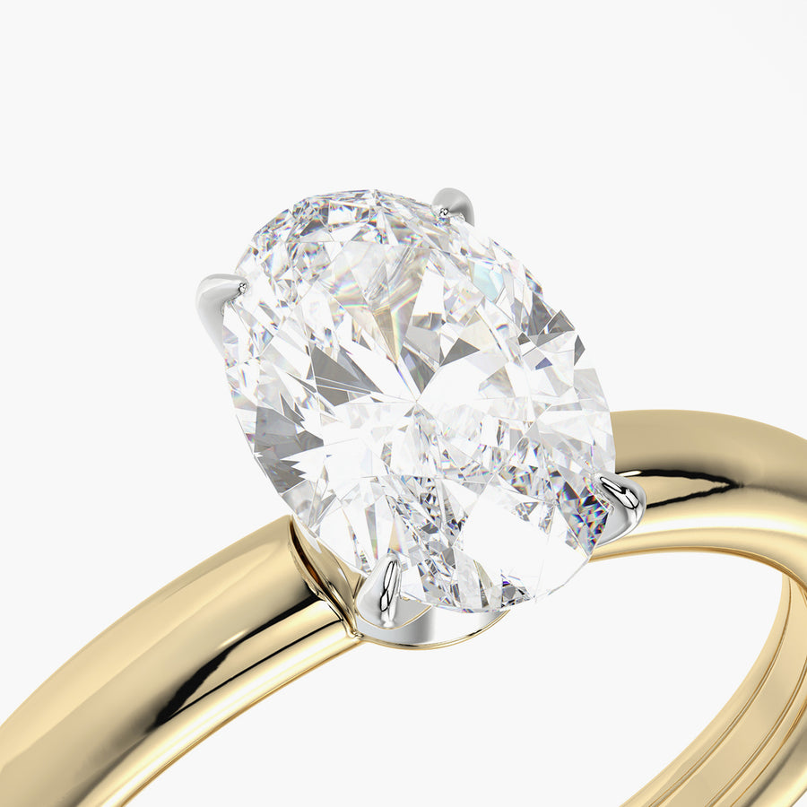 Rounded TRing & Oval Classic 1.0ct