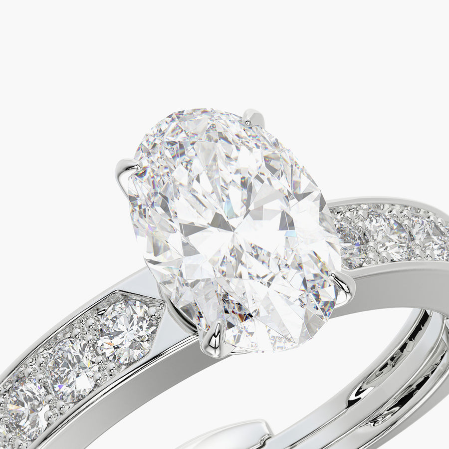 Channel Set TRing & Oval Classic 1.0ct