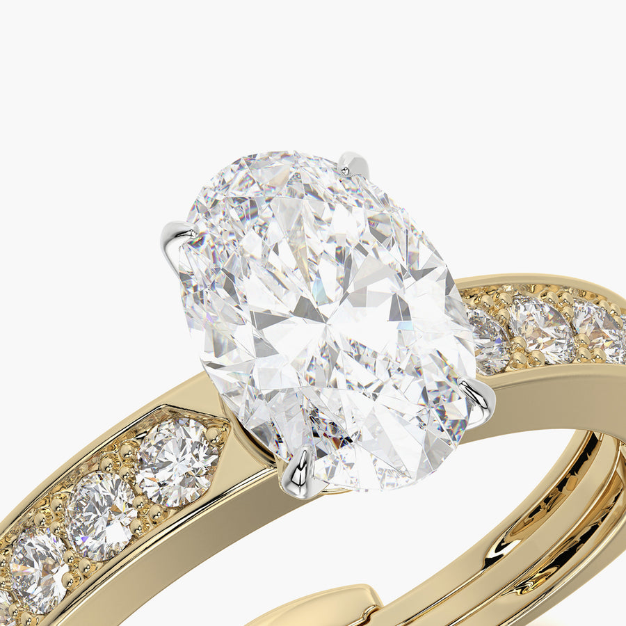 Channel Set TRing & Oval Classic 1.0ct