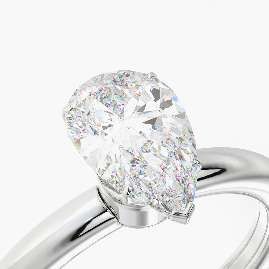 Rounded TRing & Pear Fantasy 1.0ct