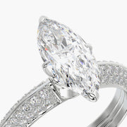 Pave TRing & Marquise Fantasy 1.0ct