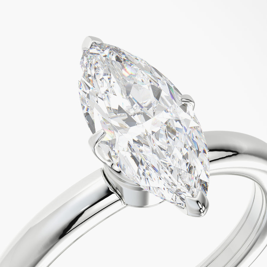 Rounded TRing & Marquise Fantasy 1.0ct