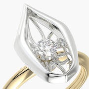 Classic TRing & Charm Dancing Diamond