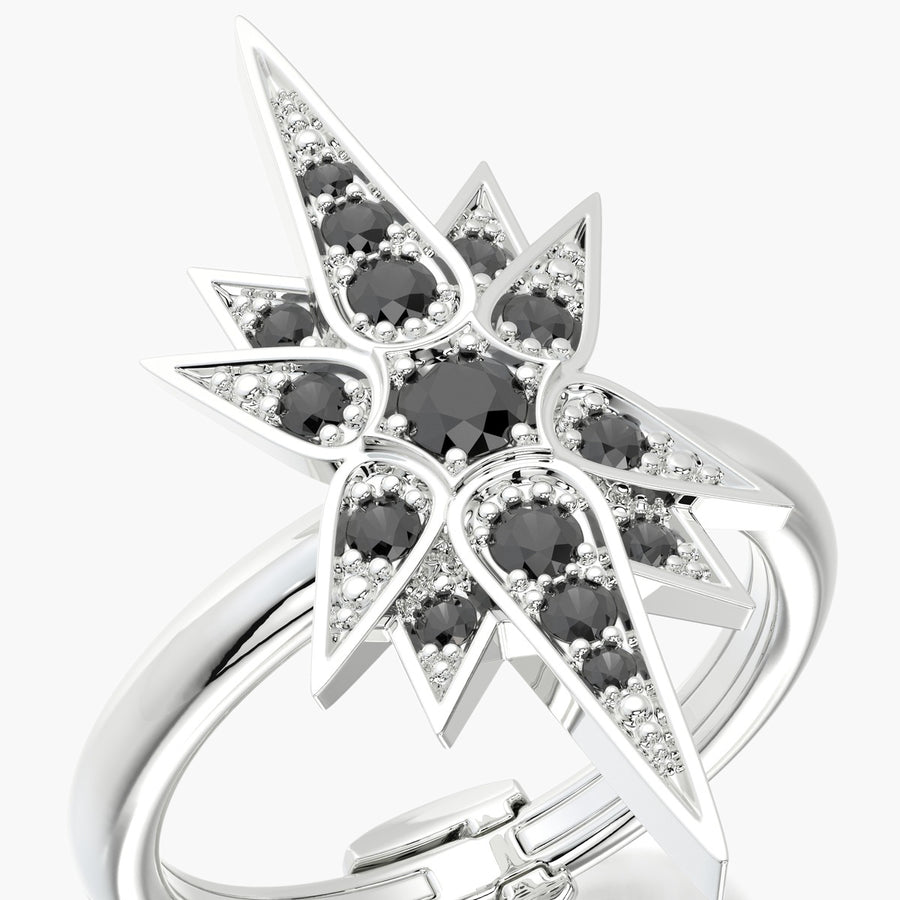 Rounded TRing & Charm Rock Star