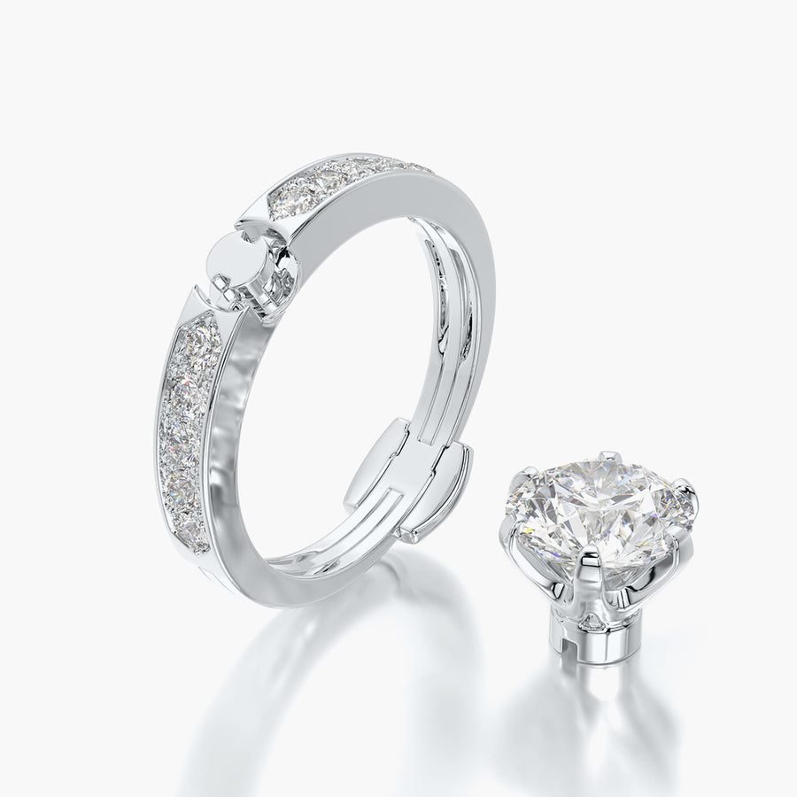 Channel Set TRing & Classic Six 2.0ct