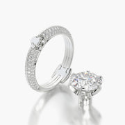 Pave TRing & Classic Six 3.0ct