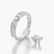 Channel Set TRing & Emerald Classic 1.0ct