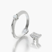 Classic TRing & Emerald Classic 1.0ct