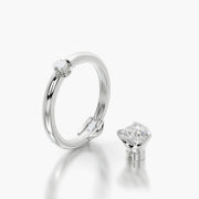 Rounded TRing & Heart Fantasy 1.0ct