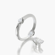 Classic TRing & Oval Classic 1.0 ct