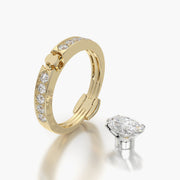 Channel Set TRing & Oval Classic 1.0ct