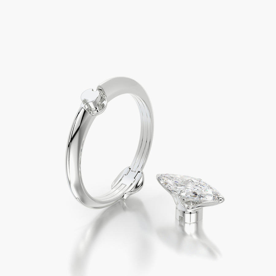 Classic TRing & Marquise Fantasy 1.0ct