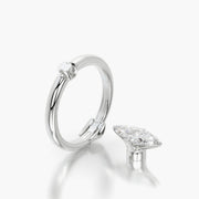 Rounded TRing & Marquise Fantasy 1.0ct