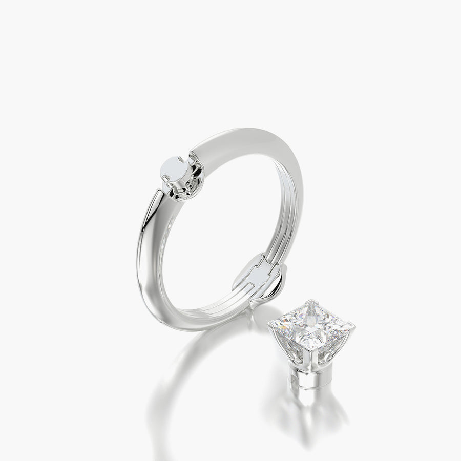 Classic TRing & Princess Fantasy 1.0ct