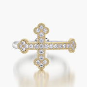 Rounded TRing & Charm Cross