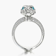 Pave TRing & Charm Panther