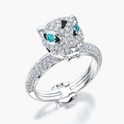 Pave TRing & Charm Panther