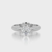 Pave TRing & Classic Six 0.5ct