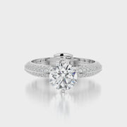 Pave TRing & Classic Six 1.0ct