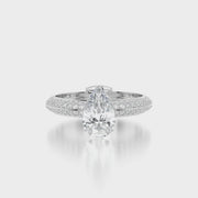 Pave TRing & Pear Fantasy 1.0ct