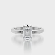 Rounded TRing & Emerald Classic 1.0ct