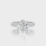 Pave Dome TRing & Classic Six 2.0ct