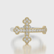 Rounded TRing & Charm Cross