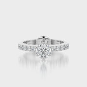 Side Stone TRing & Classic Six 0.7ct
