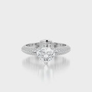 Pave TRing & Heart Fantasy 1.0ct